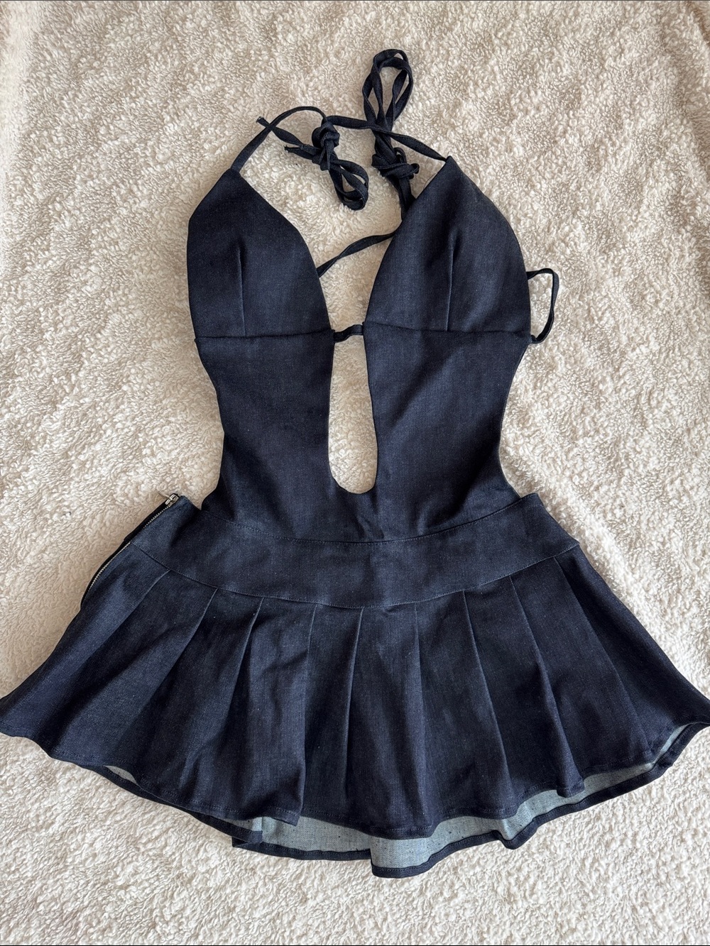 Y2K video vixen cut out dress